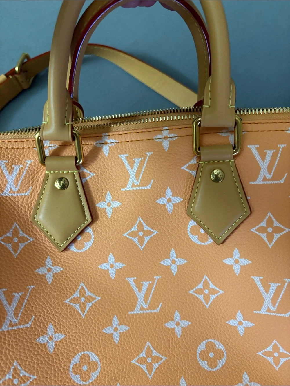 Louis Vuitton P9 speedy 30 orange